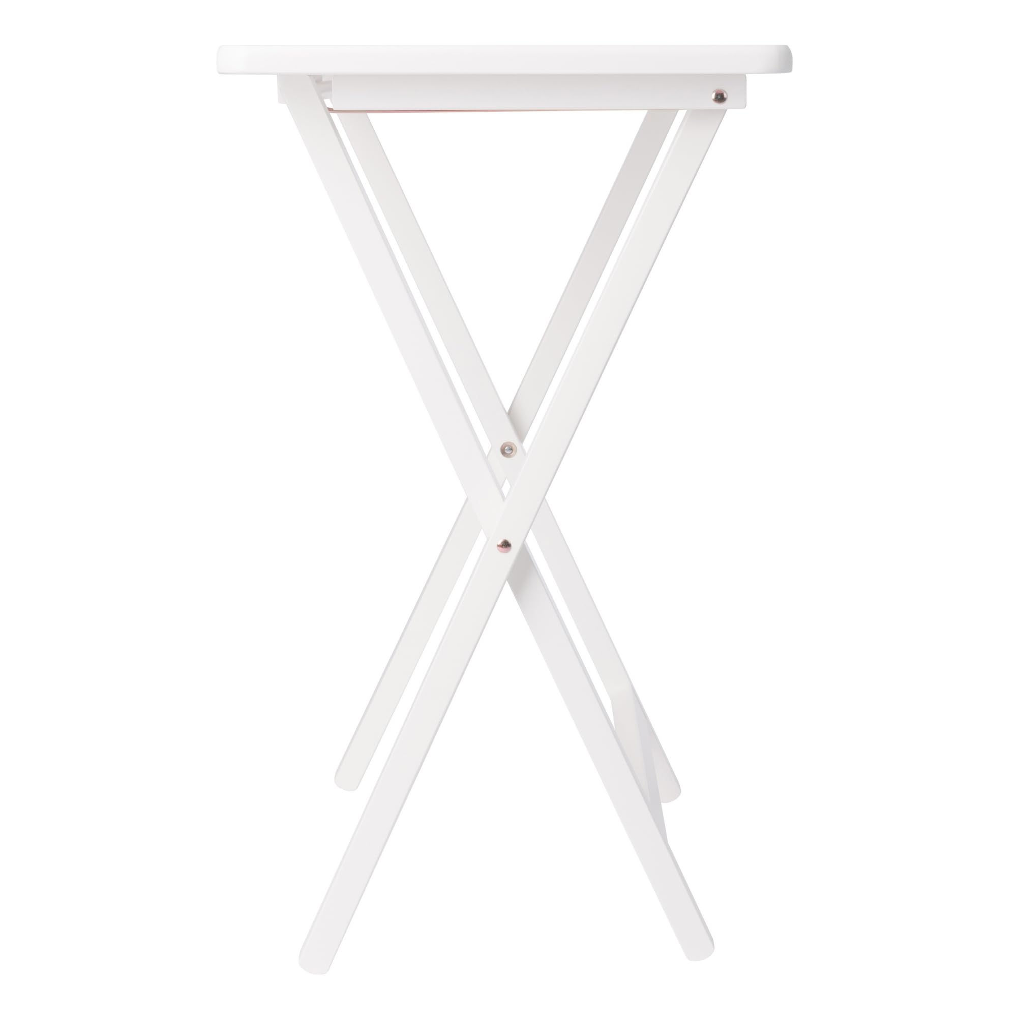 Foldable TV Tray Table – Height & Tilt Adjustable