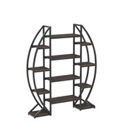 Oval 5-Tier Bookcase