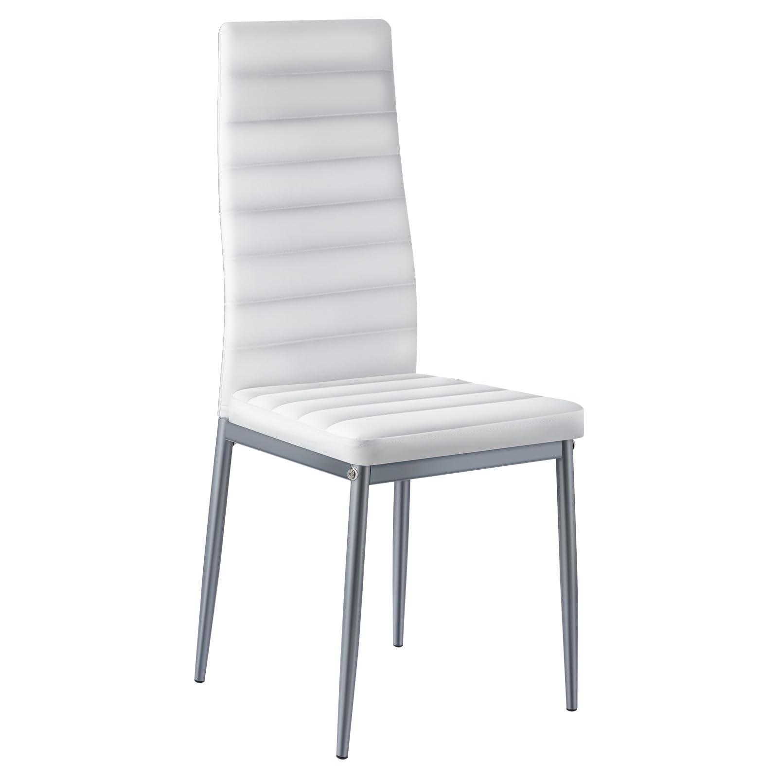 Modern Upholstered Dining Chairs with Metal Legs