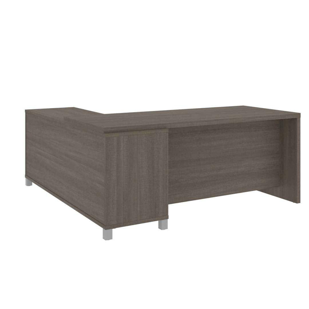 Reversible L-Shaped Desk with Storage