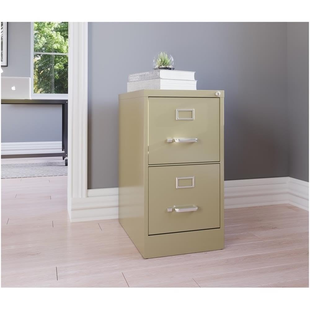 2-Drawer Metal Filing Cabinet