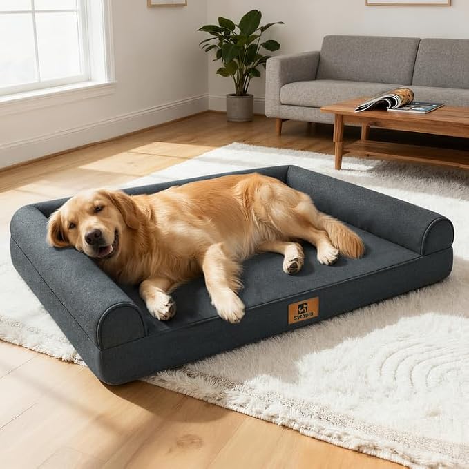 Orthopedic Bolster Dog Bed