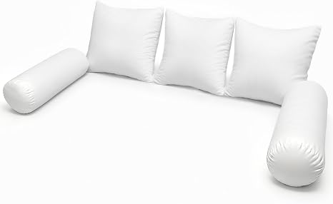 Twin Daybed Bolster & Back Pillow Insert Set