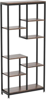 8-Shelf Industrial Bookcase