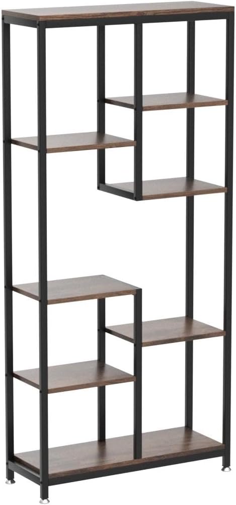 8-Shelf Industrial Bookcase