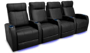 Syracuse Power Recliner Home Theater Seating – Top Grain Leather