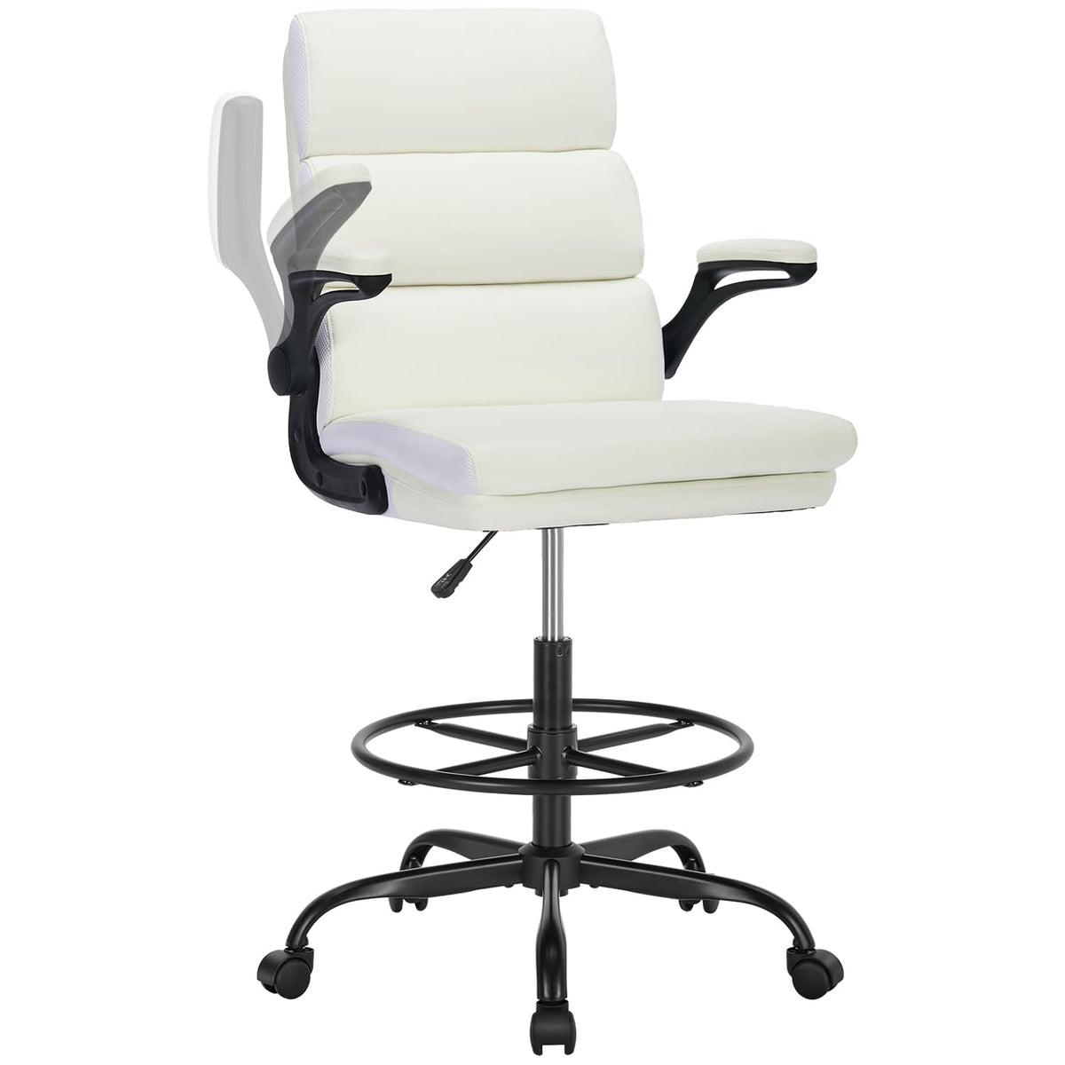 AMSEATEC Tall Drafting Chair for Standing Desk,Executive Office Chair