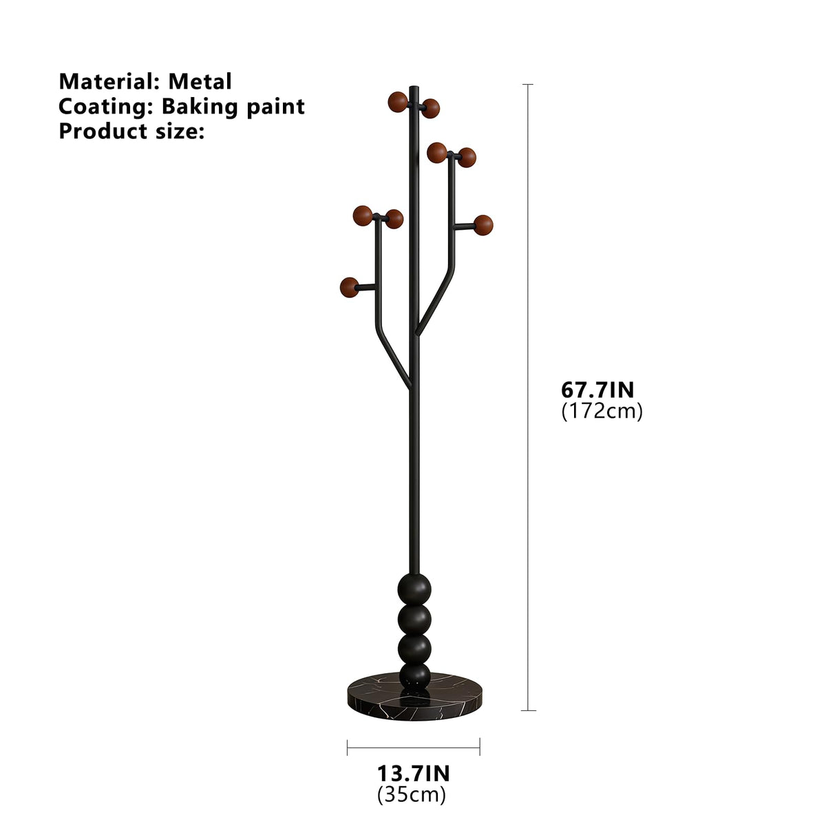 Freestanding Tree Coat Rack