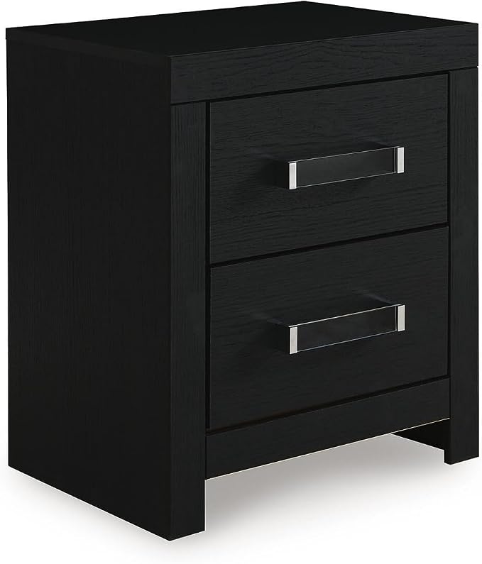 Scalloped 2-Drawer Nightstand