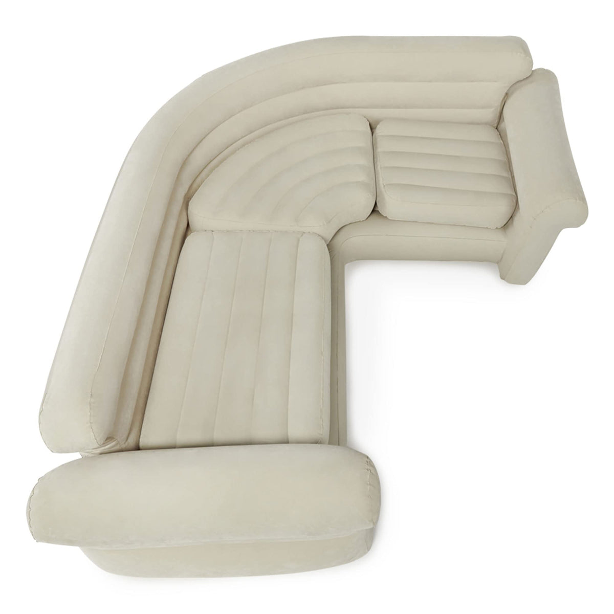 Intex Inflatable Corner Sofa, L-Shaped Couch Family Lounge