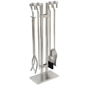 Sinclair Fireplace Tool Set – 4-Piece with Stand