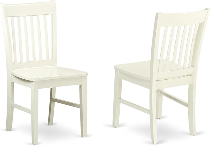 Oak Upholstered Dining Chairs, Set of 2