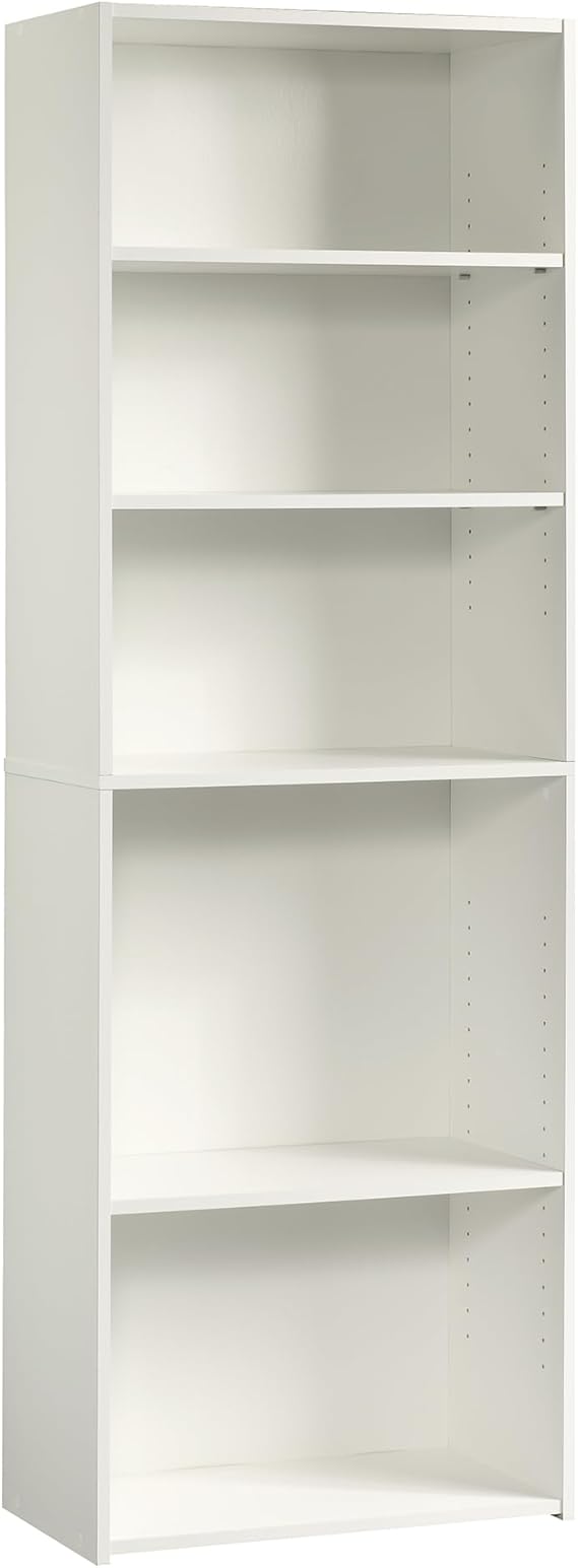 5-Shelf Bookcase with Adjustable Shelves