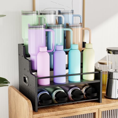 4-Tier Wood Display Shelf