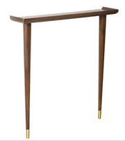 Walnut Floating Console Table