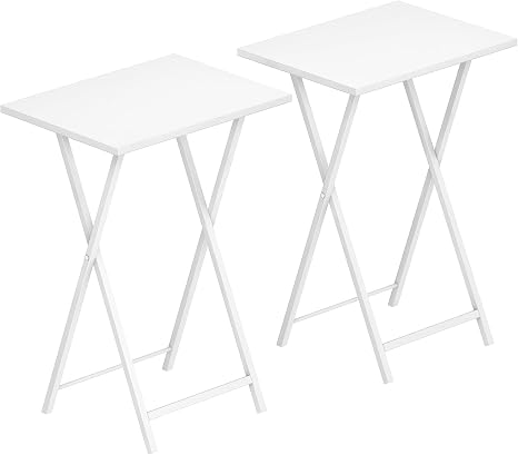 Folding TV Tray Tables Set of 2