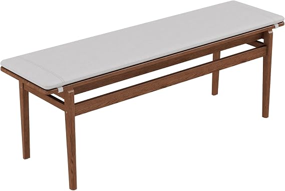 Upholstered Rubberwood Dining Bench