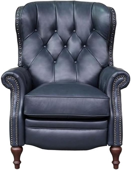 Wine Leather Recliner