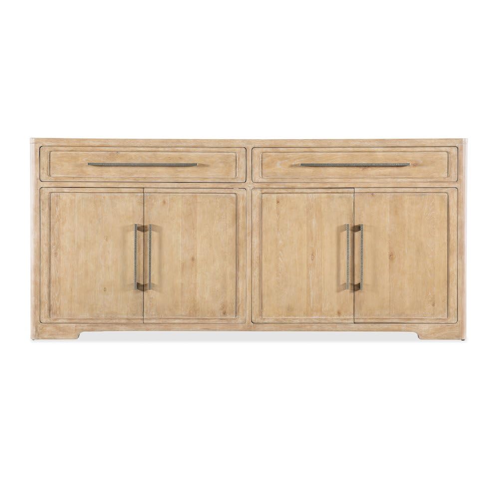 Hooker Furniture Retreat Buffet in Beige w/Stone Inlay