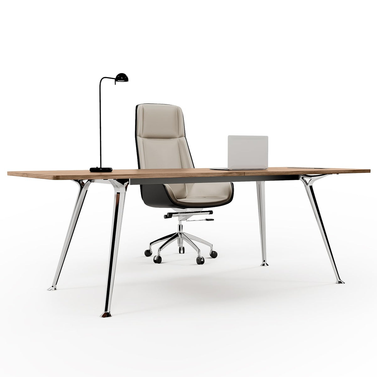 Executive Desk with Charging Station
