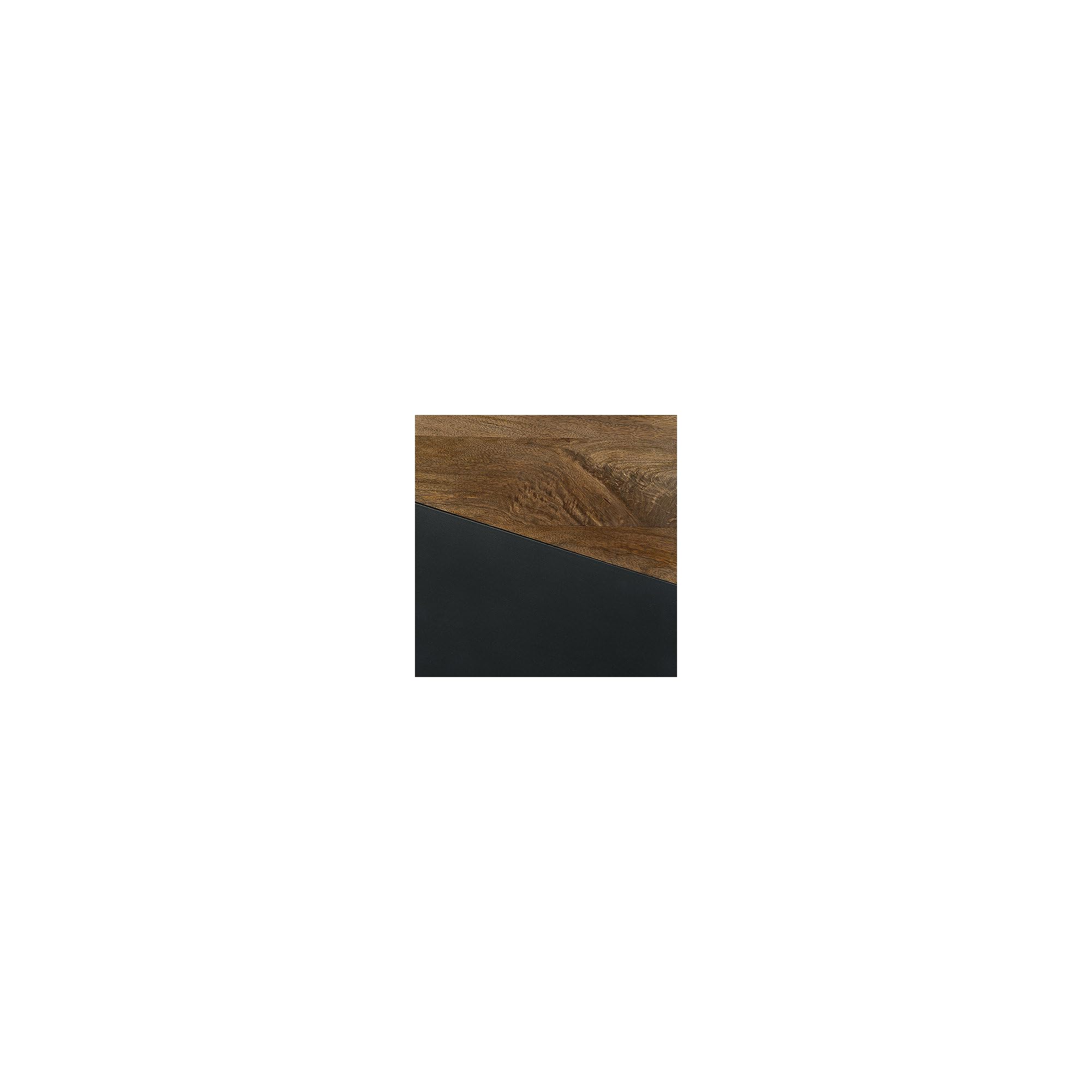 Two-Tone Wood Accent End Table