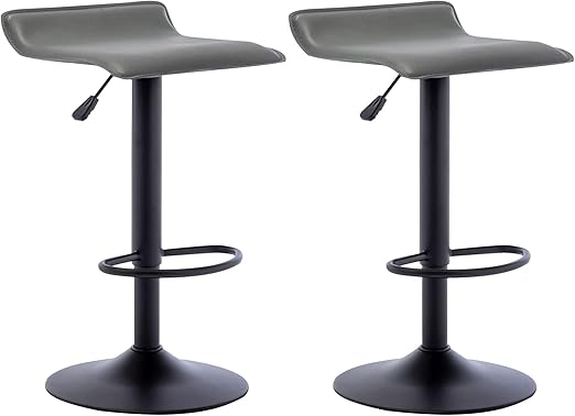 Adjustable Swivel Bar Stools Set of 2