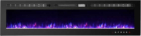 Recessed Electric Fireplace