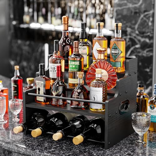 4-Tier Wood Display Shelf