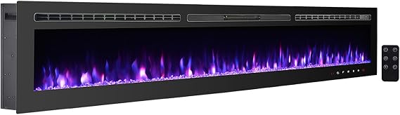 Recessed Electric Fireplace