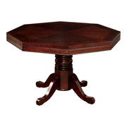 Octagon Wood Gaming Table with Reversible Top