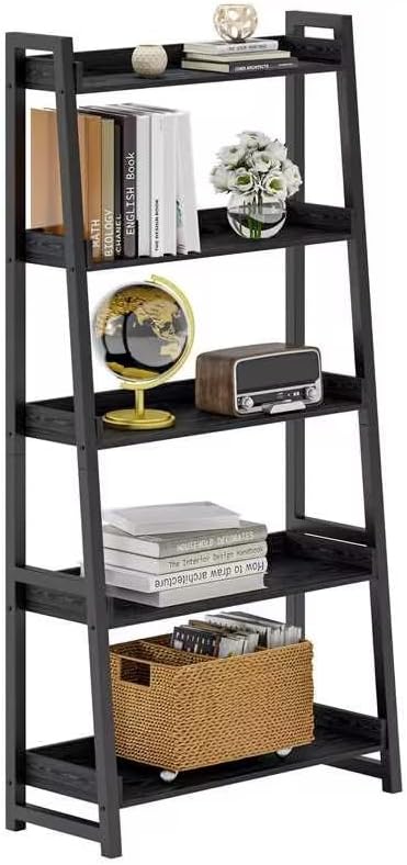 5-Tier Industrial Ladder Shelf