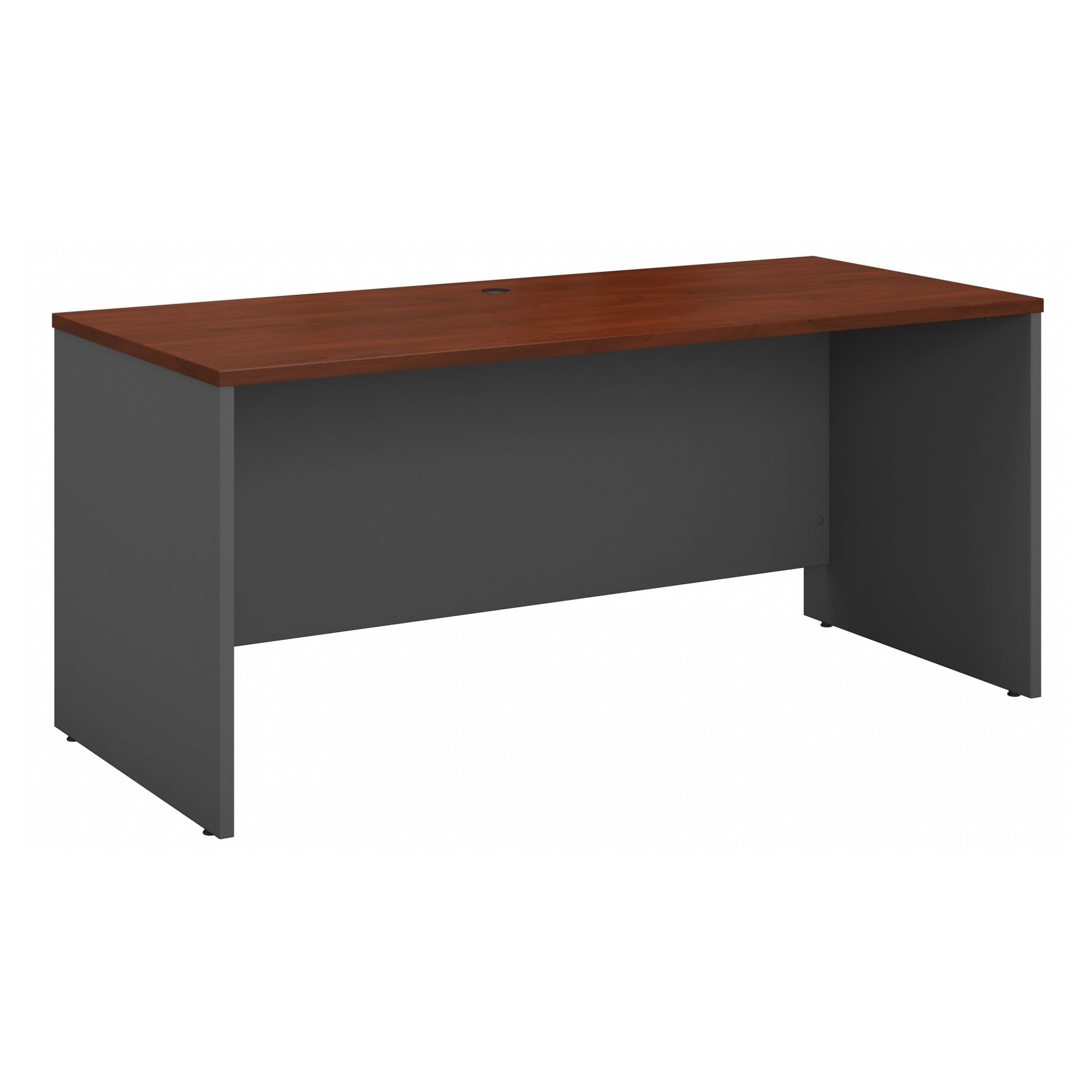 Bush Business Furniture Series C 60W x 24D Credenza Desk in Hansen Cherry, Computer Table for Home or Professional Office