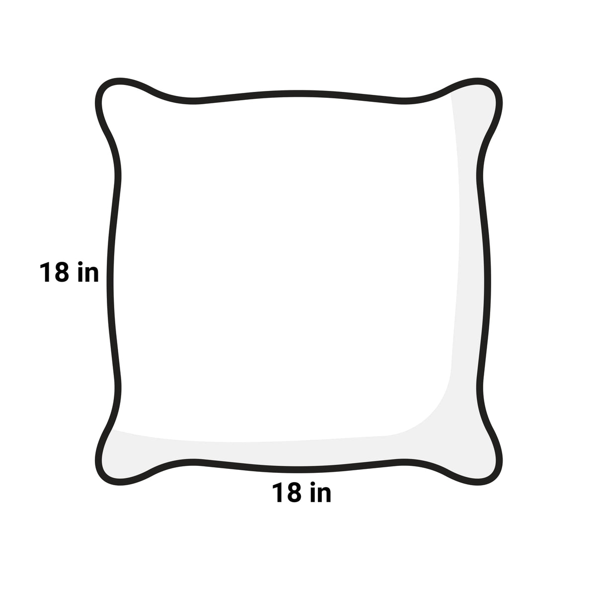 Two Dogs Wool Throw Pillow