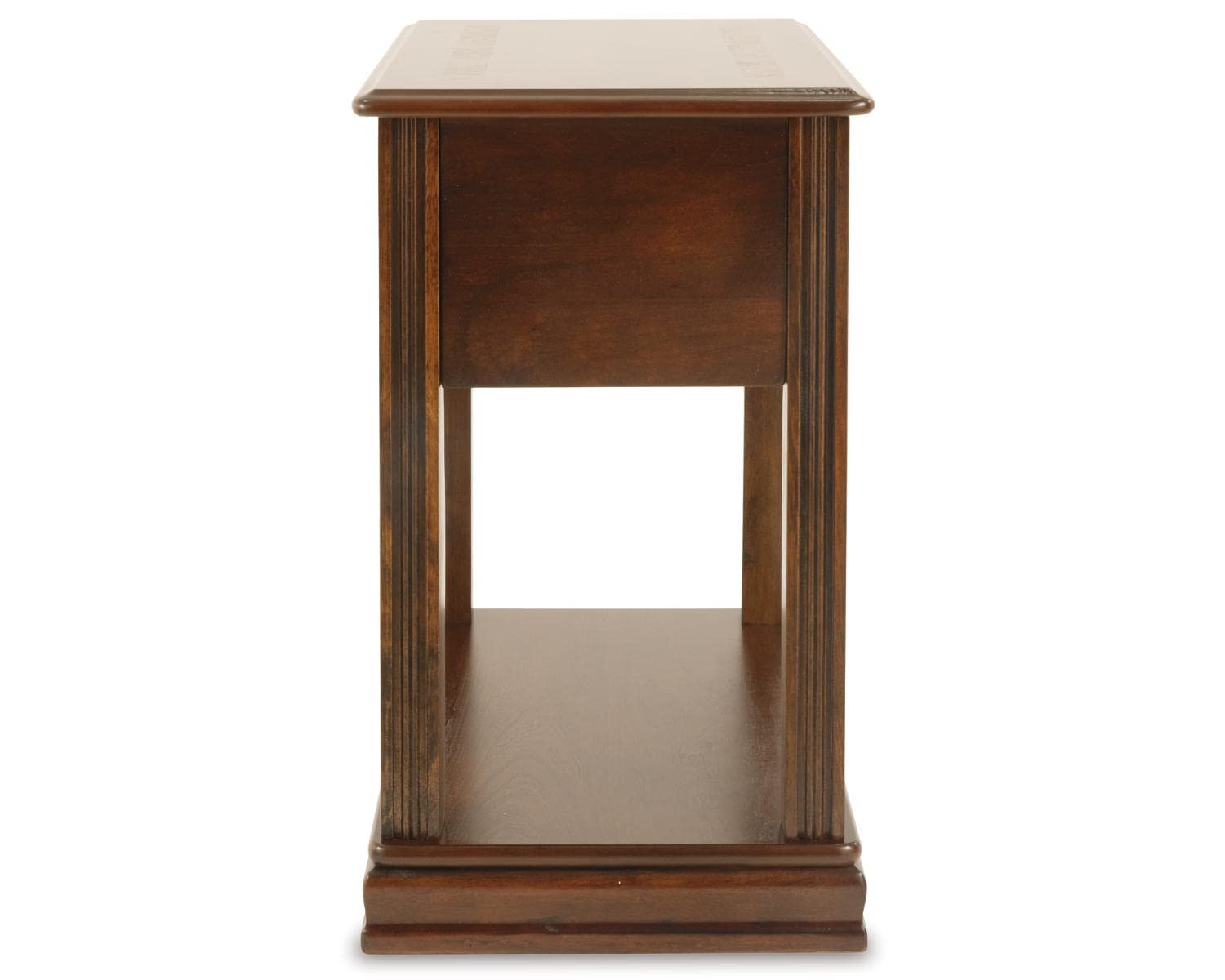 Chairside End Table with Drawer & Shelf