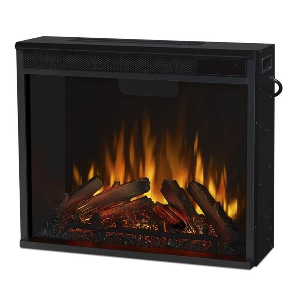 Real Flame Silverton 48" Electric Fireplace with Mantel, White