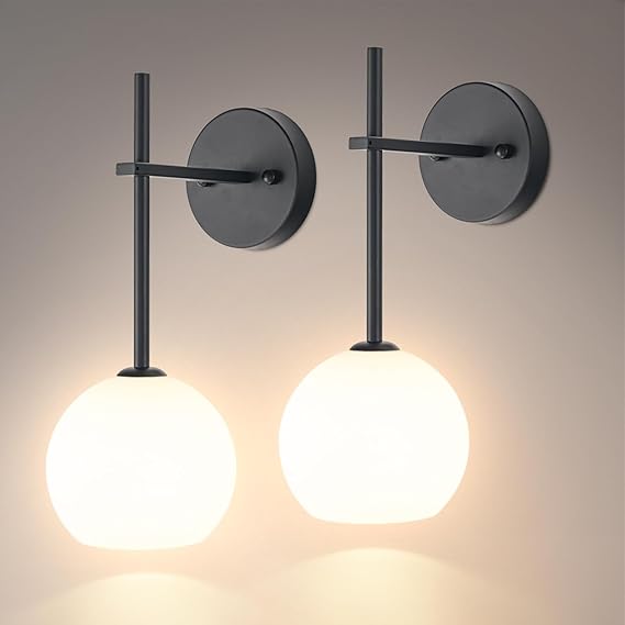 Battery Operated Wall Sconces Set of 2