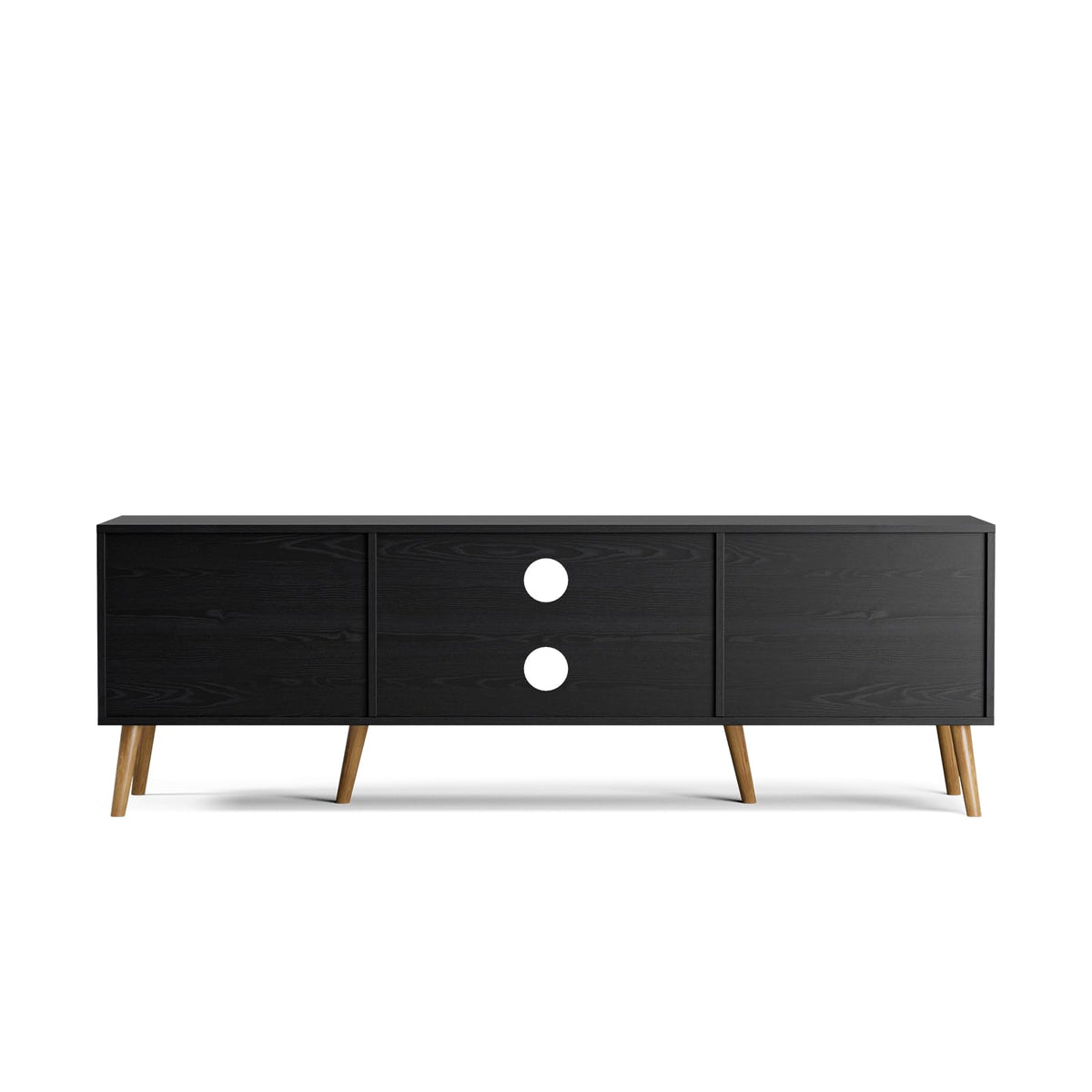 Rattan Door TV Stand