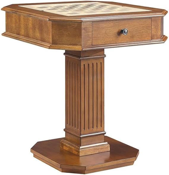 2-Drawer Wooden Game Table