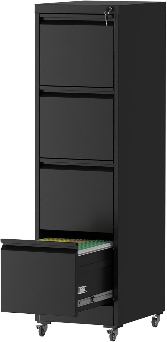 Mobile Steel Filing Cabinet