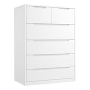 6-Drawer Dresser with Smooth Metal Slides