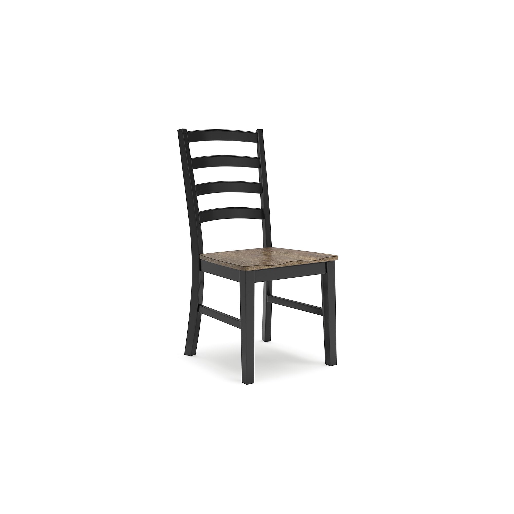 Ladderback Dining Chairs, Set of 2