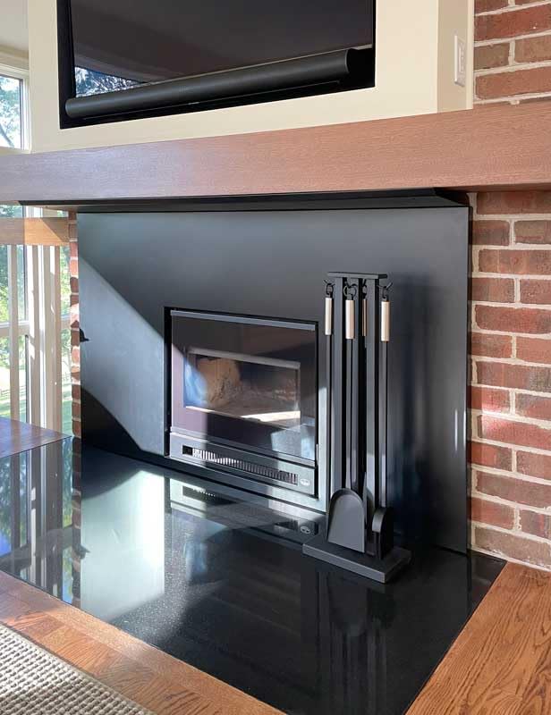 Contemporary Fireplace Tool Set