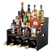 4-Tier Wood Display Shelf