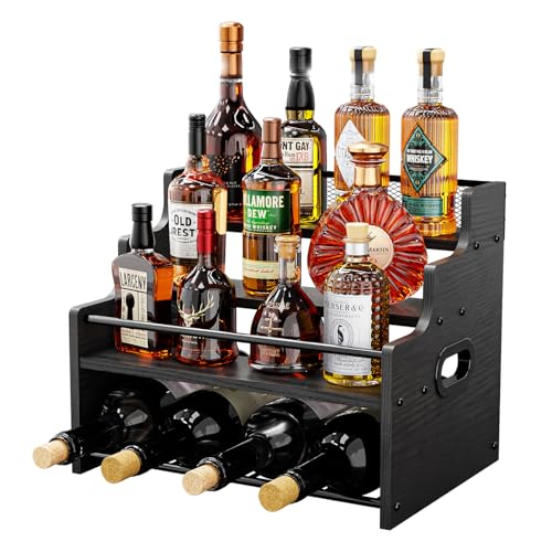 4-Tier Wood Display Shelf