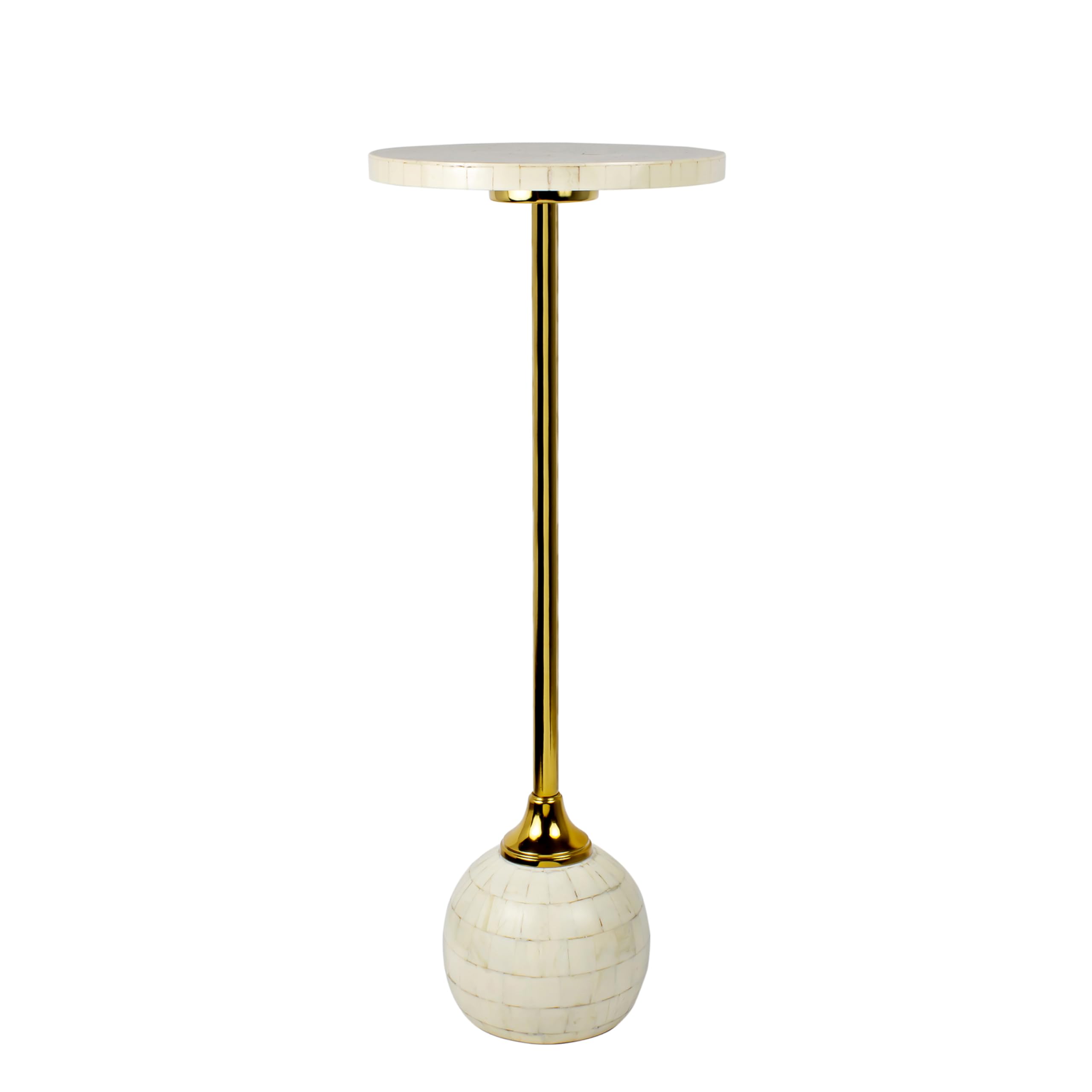 Mosaic Pedestal Drink Table