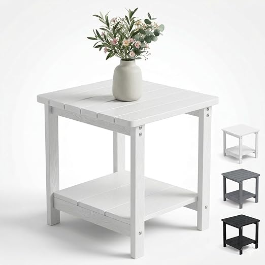2-Tier Outdoor Side Table