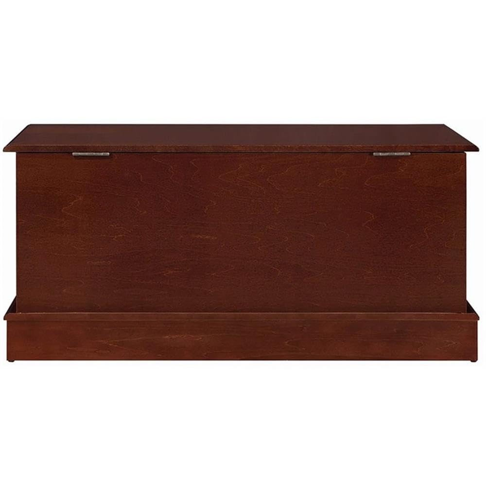 Traditional Wood Cedar Chest with Flip-Top Lid