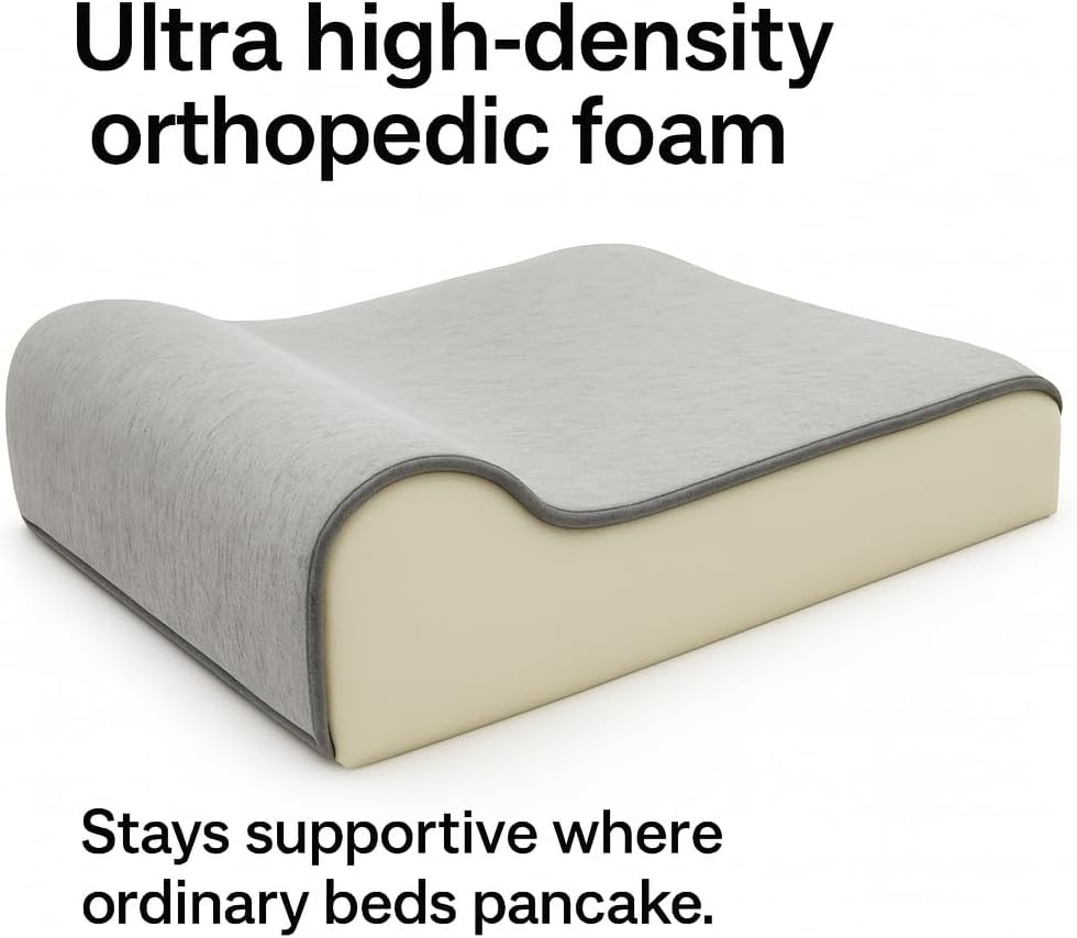 Orthopedic Dog Bed – 45D Memory Foam, XXL