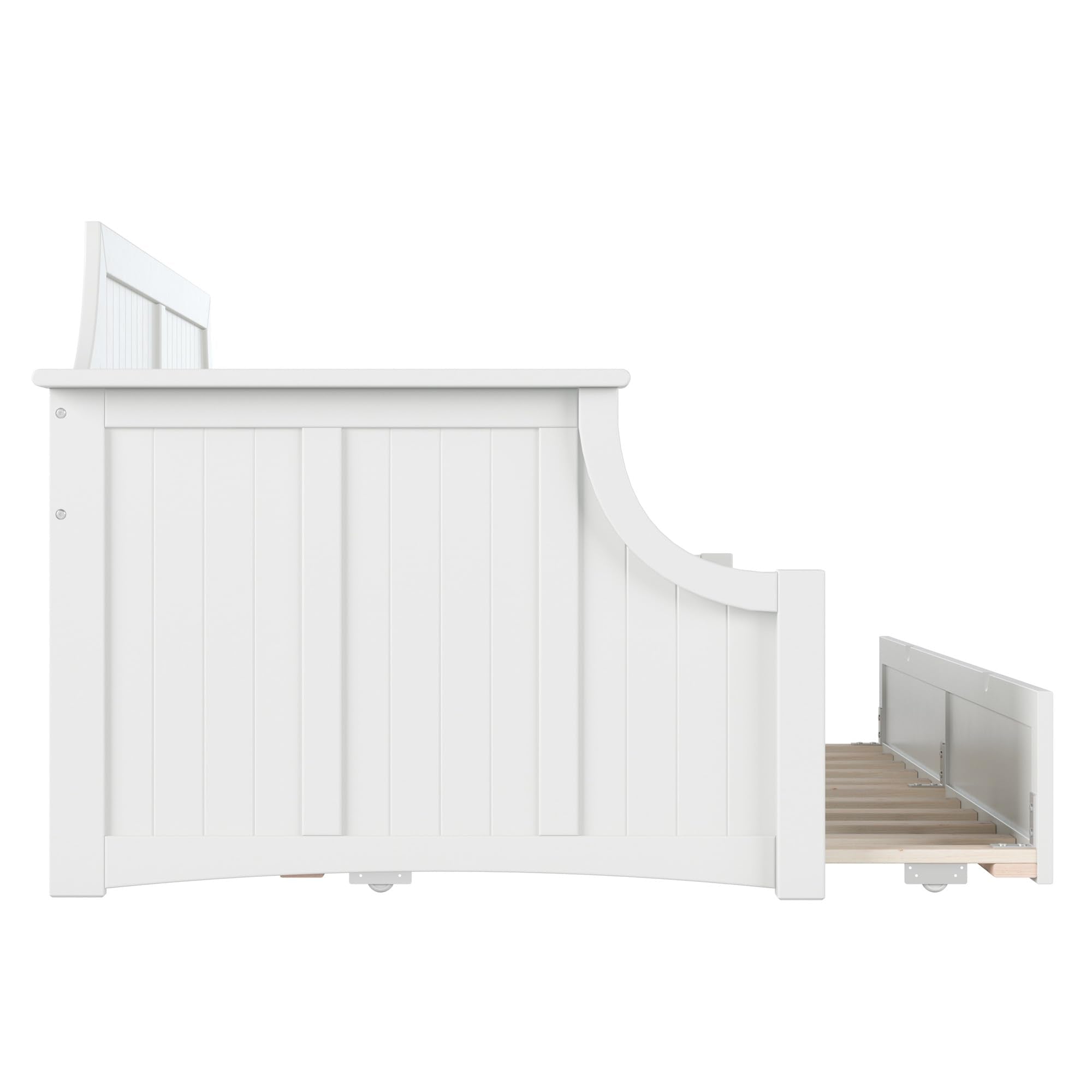 Twin Wood Daybed with Trundle