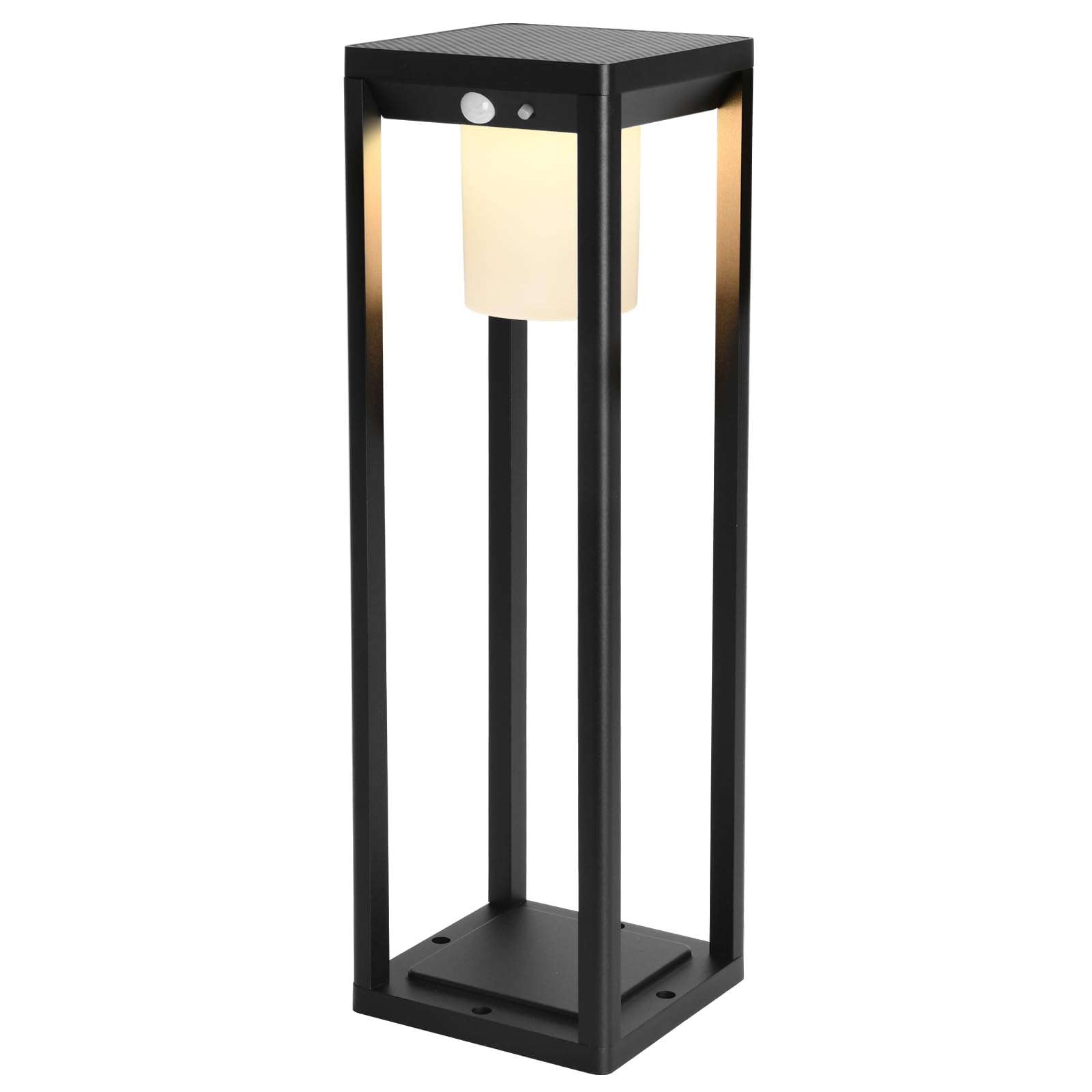 Solar Pathway Lights Outdoor – Aluminum Floor Lamp with Motion Sensor